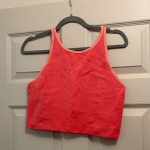 Athleta Coral High-Neck Tank Top